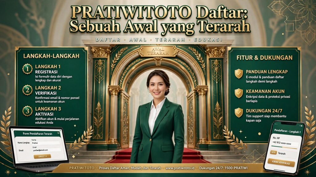 PRATIWITOTO Daftar: Sebuah Awal yang Terarah