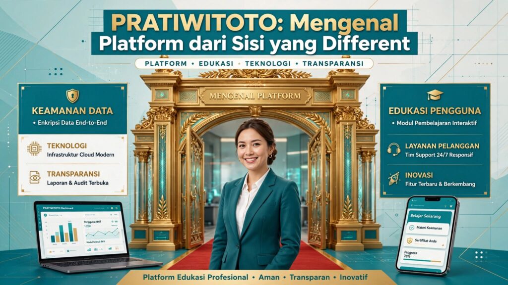 PRATIWITOTO: Mengenal Platform dari Sisi yang Different